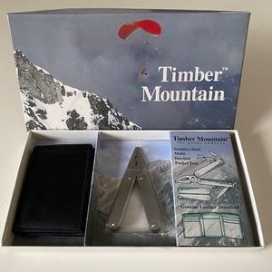 Timber Mountain Multifunction Pocket Tool & Wallet